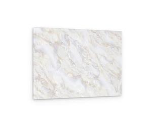 ALLboards Impression sur verre MARBRE - 90x60 cm + accessoires gratuits, Tableau en Verre