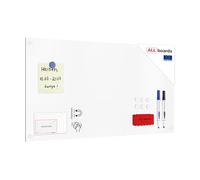 ALLboards Tableau magnétique effaçable à sec SLIMboard sans cadre 60×30 cm