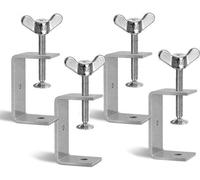 Allecto Premium - Kit de 4 pinces C de 85 mm - Pinces de support réglables pour le serrage et le soudage - Gamme menuiserie 29-73 mm