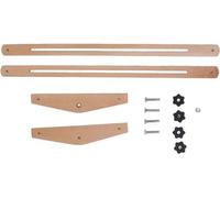 Allecto Premium - Règle de mesure pour escaliers en bois Set de gabarit pour escaliers 270° angle de mesure - Pour escaliers et marches