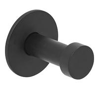 ALLES IM GRIFF Patère Pirwa 1 - Patère murale individuelle - Patère avec plaque de base - Profondeur 32 mm - Acier noir mat