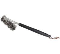 Allgrill BBQ Brosse à barbecue avec poils en acier inoxydable 44 cm le long du nettoyage du barbecue