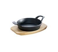All'Grill Gusseisen-Servierpfanne Ø 15 CM, pour Tous Types Avec Induction