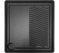 Allgrill Gusseisenkuss® Plaque de gril universelle en fonte pour le réchaud latéral 35 x 32 cm Plancha