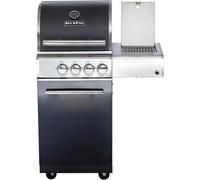 All'Grill MODULAR TOP-LINE-ALL'GRILL CHEF S - modèle de base Black-Line - inox, 2 brûleurs, 1 réchaud latéral
