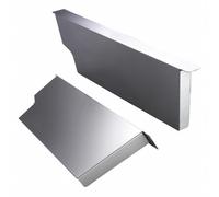 All'Grill plaque de cuisson inox. Déflecteur de chaleur pour Chef-Serie/Extrem/Modul/Ultra