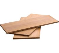 Allgrill Set de 3 planches de cèdre pour fumer 30 x 12 x 1 cm chacune