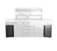 All'Grill Set de parties latérales pour ALL'GRILL EXTREM light -BLACK- (Art.100960)