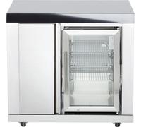 Allgrill Top-Line cuisine modulaire d'extérieur acier inoxydable module 6 armoire/réfrigérateur 63 litres