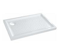 Allia Receveur Bastia céramique 90x70 extra-plat à poser avec traitement du fond de cuves pour bonde siphoïde de 90 réf 007252000...