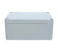 Alliage D'aluminium Boîte de Jonction Électrique Ip66 Étanche | Fixation à Quatre Vis, Joint D’étanchéité Inclus, pour Relais et Disjoncteurs, Toiture et Éclairage Jardin