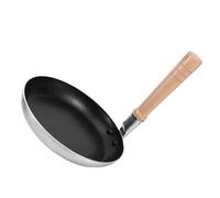Alliage D'aluminium Poêle Japonaise à Tamagoyaki avec Manche Vertical | Cuisson Rapide et Nettoyage Facile, Format Compact, Usage la Cuisine et Petit-déjeuner, Bois