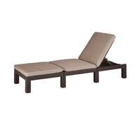 Keter Chaise longue DAYTONA DELUXE 195 x 65 x 25,5 cm Marron