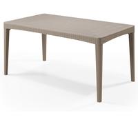 Allibert Girona Gartentisch feuille RW/rez centre cappucino ; 232032