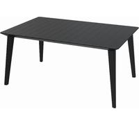 ALLIBERT LIMA 160 Table a manger, 157 x 98 x 74 cm, graphite 17202806