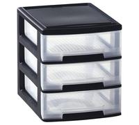 ALLIBERT Tour de rangement 3 tiroirs Babel format A4 3x5 L