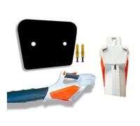 ALLICAVER Support mural pour souffleur de feuilles Stihl BGA 57 - Support de rangement avec matériel (uniquement compatible avec le modèle BGA 57) (noir)