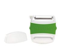 Alligator 3040 Duo de Éplucheur Eplucheur, Plastique, Citron, 8,8 x 7,3 x 2 cm