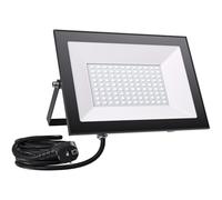 Allin 100W Projecteur LED Exterieur avec Prise, Spot LED Extérieur 10000LM | Superlumineux 6500K Blanc , IP65 étanche Eclairage de Sécurité pour Cour,Jardin,Garage