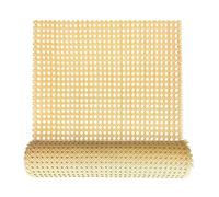 ALLINKIT Rouleau de Cannage Synthétique 50cm x 500cm - Toile Rotin Hydrofuge Résistante, Structure Hexagonale pour Rénovation de Meubles Larges (Lit, Canapé, Cloison Décorative)
