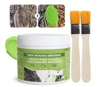 AllisWay Mastic Cicatrisant Arbre,Favorise la Cicatrisation des Plaies,Vert | Cicatrisant Arbre, Cicatrisant Arbra Fruitier, Facile à Tailler et à Greffer, Convient aux Arbres Fruitiers, Arbustes, 300 g