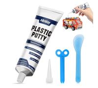 Allisway Mastic pour Plastique, Colle pour Maquette, Colle Forte Plastique, Séchage Rapide, Convient pour Le Collage de Plastiques durs Domestiques Courants Tels Que L'acrylique et Les Modèles, 50 Ml