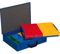 allit 454124 allit mallette métallique pour petites pièces EuroPlus Pro M 44/2L-59, bleue