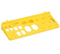 Allit Porte-outils mural StorePlus Flex P 24 – Solide, pour 24 outils – Jaune