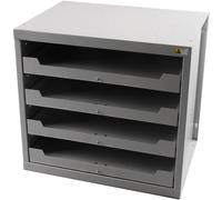 Allit 455805 Boîtier pour système de tiroirs EuroPlus Depot M (l x H x P) 380 x 465 x 505 mm gris 1 pc(s)