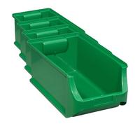 Allit 456215 Bac à bec, Taille 4, 355 x 205 x 150mm, Vert (Lot de 4)