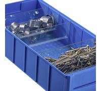Allit 456591 Séparation pour bac de rangement ProfiPlus ShelfBox Divider B transparent 4 pc(s)