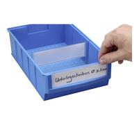 Allit 456597 Etiquettes de marquage pour bacs de rangement ProfiPlus ShelfBox
