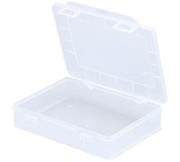 Allit – Mallette transparente EuroPlus Basic 18/1 avec couvercle intégré, 1 compartiment