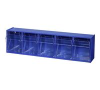 Allit 464430 Casier à tiroirs basculants VarioPlus ProFlip 5 (l x H x P) 600 x