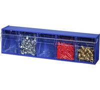 Allit 464500 Système d'ouverture de sécurité pour casier VarioPlus ProFlip LockBar (l x H x P) 610 x 3 x 52 mm argent 1 pc(s)