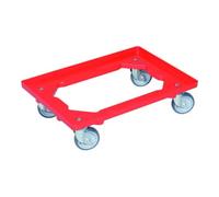 Allit – Chariot de transport – ProfiPlus EuroRoll OS 600 – 600x400 mm – Rouge