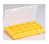 Allit Boîte d'assortiment EuroPlus Basic 29/15 Jaune - 15 casiers