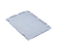 Couvercle cloche à clips pour Bac Euro Box 600 Allit