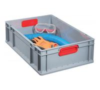 Allit EuroBox 632 - Gris/Rouge