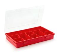 Boîte d'assortiment Rouge 9 casiers EuroPlus Basic 29/9 Allit
