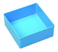 Allit EuroPlus Insert 63/1-63/5 Lot de 10 boîtes de rangement pour outils Taille 3 Bleu