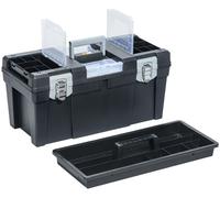 allit Mallette à outils McPlus Promo >S< 23, PP, noir non équipée, 2 boîtes d'assortiment amovibles et embout - 1 pièce (476221)