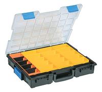 allit Mallette pour petites pièces 454240 avec clips de connexion, boîtes amovibles et couvercle résistant aux chocs, EuroPlus Pro >K< 44/21, avec 21 compartiments, équipement de véhicule, mallette à