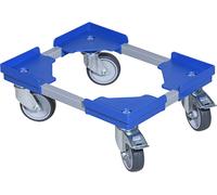 allit Roulettes de transport EuroPlus Roll it K450 bleu