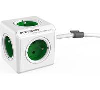 ALLOCACOC Allocacoc PowerCube Extended Extension d'alimentation de type E 1,5 m 5 prise(s) CA Intérieur Vert