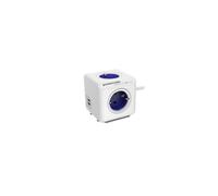 allocacoc PowerCube Extended USB incl. 1,5 m câble bleue Type F