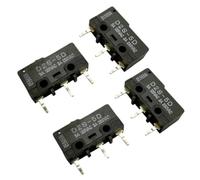 alloneslife 4 pièces D2S-5D Petit commutateur 3 Broches SPDT commutateur subminiature 3A 250V pour Machine à Laver réfrigérateur climatisation Changement d ' Ordinateur