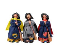 alloneslife Figurine de sorcière en Tissu, 3 pièces, décoration de 20cm de