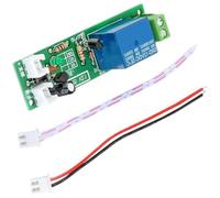 alloneslife Module de Relais temporisé Compact DC12V 10A pour Smart, 1 Set | Contrôle du temps avec déclenchement de niveaux hauts et bas et gestion des appareils électriques dans les projets