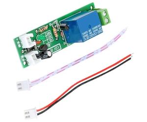 alloneslife Module de Relais temporisé Compact DC12V 10A pour Smart, 1 Set | Contrôle du temps avec déclenchement de niveaux hauts et bas et gestion des appareils électriques dans les projets